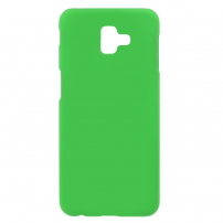 Etui gumowe do Samsung Galaxy J6 Plus - zielone