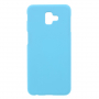 Etui gumowe do Samsung Galaxy J6 Plus - niebieskie