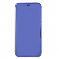 Etui lustrzane metalizowane do Samsung Galaxy J4 Plus - niebieskie