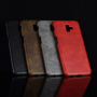 Litchi Skin etui skórzane do Samsung Galaxy J6 Plus - czarne