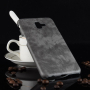 Litchi Skin etui skórzane do Samsung Galaxy J6 Plus - szare
