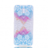 Etui plastikowe lotus do Samsung Galaxy J6 Plus - przezroczyste