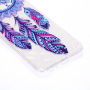 Etui plastikowe wytłoczone łapacz snów do Samsung Galaxy J4 Plus - przezroczyste