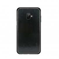 Mofi etui skórzane do Samsung Galaxy J6 Plus - czarne