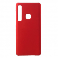 Etui gumowe do Samsung Galaxy A9 (2018) - czerwone