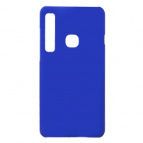 Etui gumowe do Samsung Galaxy A9 (2018) - ciemnoniebieskie