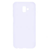 Etui silikonowe do Samsung Galaxy J6 Plus - białe