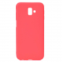 Etui silikonowe do Samsung Galaxy J6 Plus - czerwone