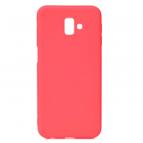 Etui silikonowe do Samsung Galaxy J6 Plus - czerwone