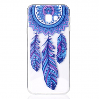 Etui plastikowe łapacz snów do Samsung Galaxy J4 Plus - przezroczyste