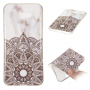 Etui plastikowe mandala do Samsung Galaxy J4 Plus - białe
