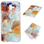 Etui plastikowe marmur do Samsung Galaxy J6 Plus - turkusowe
