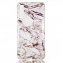 Etui plastikowe marmur do Samsung Galaxy A7 (2018) - białe