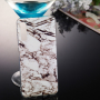 Etui plastikowe marmur do Samsung Galaxy A7 (2018) - białe