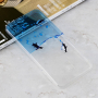 Etui plastikowe pingwiny do Samsung Galaxy J6 Plus - przezroczyste