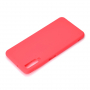 Etui plastikowe Frosted do Samsung Galaxy A7 (2018) - czerwone