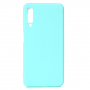 Etui plastikowe Frosted do Samsung Galaxy A7 (2018) - turkusowe