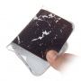 Etui plastikowe marmur do Samsung Galaxy J6 Plus - czarno-białe