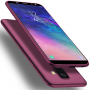 X-Level etui plastikowe Frosted do Samsung Galaxy A6 (2018) - bordowe