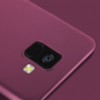 X-Level etui plastikowe Frosted do Samsung Galaxy A6 (2018) - bordowe
