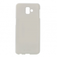Goospery etui plastikowe matowe do Samsung Galaxy J6 Plus - białe