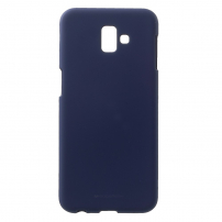 Goospery etui plastikowe matowe do Samsung Galaxy J6 Plus - ciemnoniebieskie