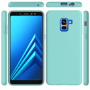Etui silikonowe Liquid do Samsung Galaxy A8 Plus (2018) - turkusowe
