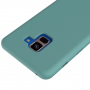 Etui silikonowe Liquid do Samsung Galaxy A8 Plus (2018) - turkusowe