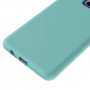 Etui silikonowe Liquid do Samsung Galaxy A8 Plus (2018) - turkusowe