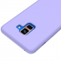 Etui silikonowe Liquid do Samsung Galaxy A8 Plus (2018) - fioletowe
