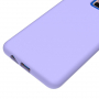 Etui silikonowe Liquid do Samsung Galaxy A8 Plus (2018) - fioletowe