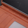 Azns Pokrowiec skórzany flip do Samsung Galaxy Note 8 - brązowy