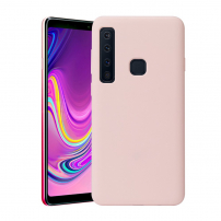 Howmak etui gumowane do Samsung Galaxy A9 (2018) - różowe
