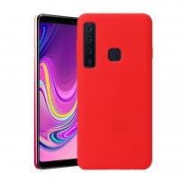Howmak etui gumowane do Samsung Galaxy A9 (2018) - czerwone