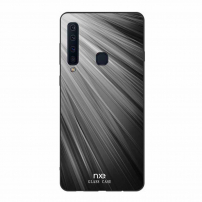 Nxe etui szklane do Samsung Galaxy A9 (2018) - szare