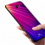 Nxe etui szklane do Samsung Galaxy J4 Plus - różowo-niebieskie