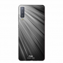 Nxe etui szklane do Samsung Galaxy A7 (2018) - szare