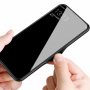 Nxe etui szklane do Samsung Galaxy A7 (2018) - szare