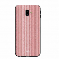 Nxe etui plastikowe paski do Samsung Galaxy J6 Plus - różowe
