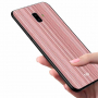 Nxe etui plastikowe paski do Samsung Galaxy J6 Plus - różowe