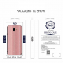 Nxe etui plastikowe paski do Samsung Galaxy J6 Plus - różowe