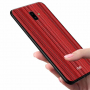 Nxe etui plastikowe paski do Samsung Galaxy J6 Plus - czerwone