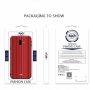 Nxe etui plastikowe paski do Samsung Galaxy J6 Plus - czerwone