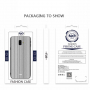 Nxe etui plastikowe paski do Samsung Galaxy J6 Plus - szare