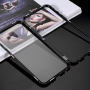 Etui z ramką magnetyczną i szkłem hartowanym do Samsung Galaxy J6 Plus - czarne