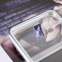 Etui z ramką magnetyczną i szkłem hartowanym do Samsung Galaxy J6 Plus - srebrne