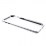 Etui z ramką magnetyczną i szkłem hartowanym do Samsung Galaxy J6 Plus - srebrne