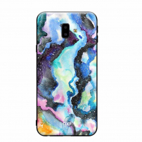 Nxe etui plastikowe abstrakcja do Samsung Galaxy J6 Plus - kolorowe