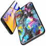 Nxe etui plastikowe abstrakcja ciemna do Samsung Galaxy J4 Plus - kolorowe