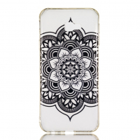 Etui plastikowe mandala do Samsung Galaxy J4 Plus - przezroczyste
